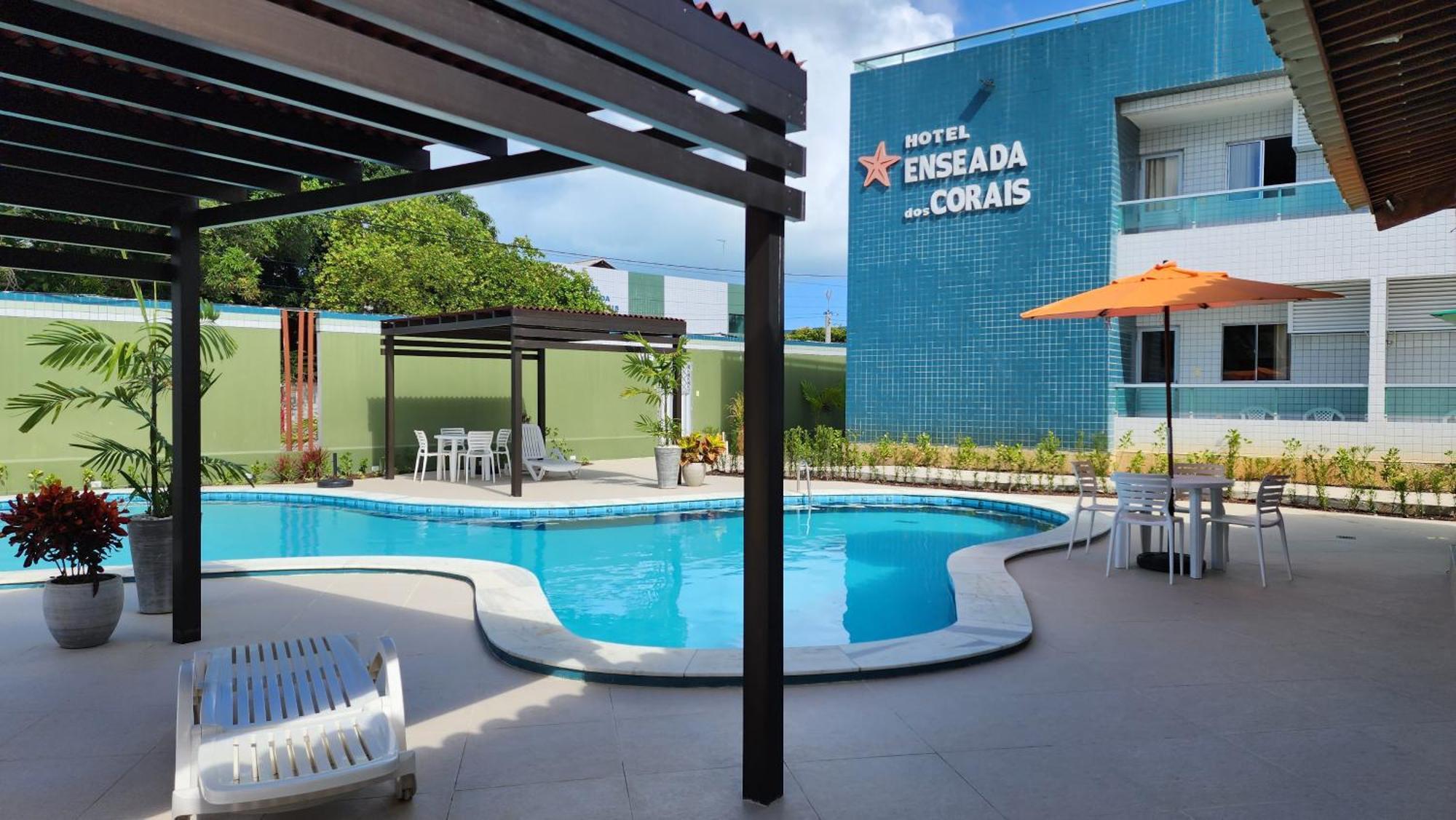 Hotel Enseada Dos Corais Кабо де Санто Агостино Екстериор снимка